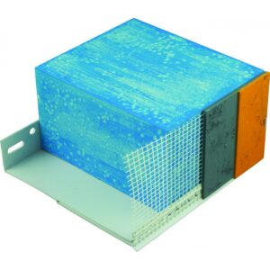 Sokkel PVC verstelb 180-240mm 2.00mtr