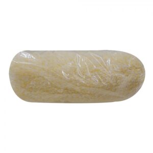 Roller z.beugel Geel-wit 20cm